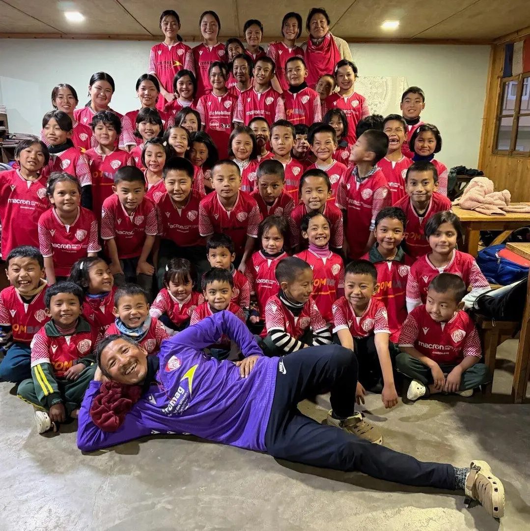 Schulkinder Darjeeling